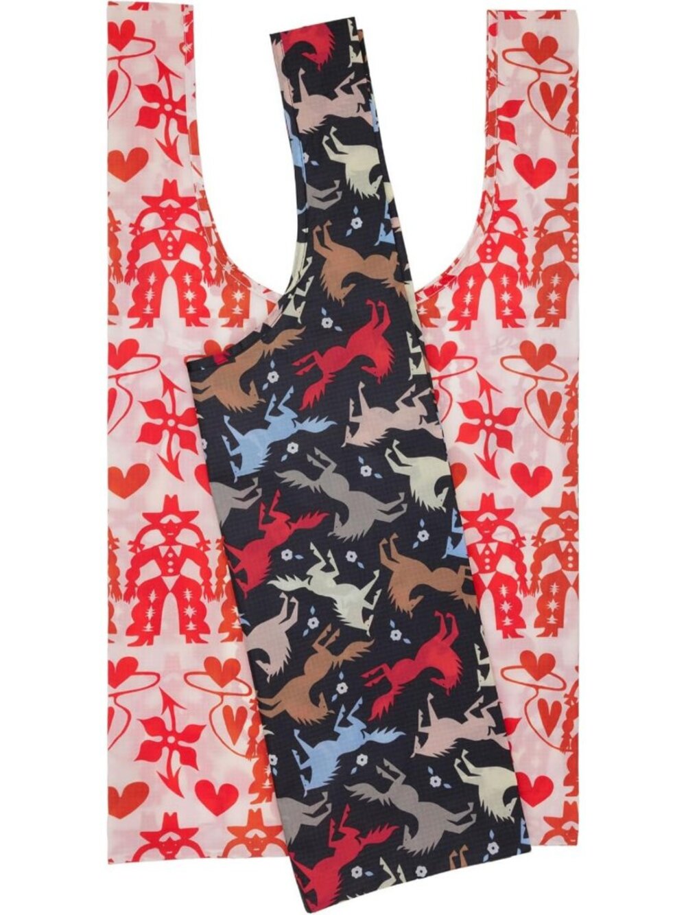 Stylish Reusable Bag Set of 2 | Eco-Friendly, Durable, Lightweight Tote Bags
